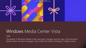 evolution of windows media center