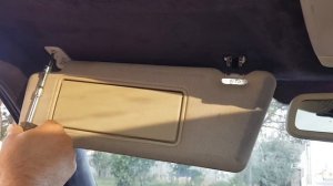 Как Разобрать Солнцезащитный Козырек Mercedes benz w210