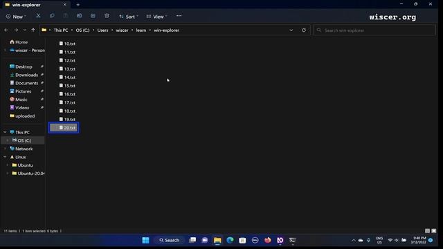 Windows Explorer: Select Multiple Files with Keyboard смотреть онлайн