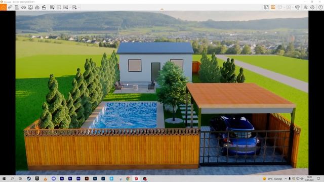 Enscape 3.3  Landscape Design 2  Landscape Project Practise!