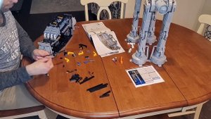 Lego 75313 AT-AT Star Wars UCS build