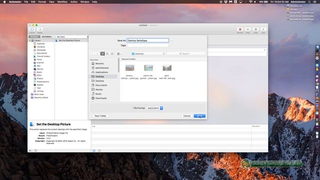 Automator: Desktop Background Changer | Alexis Information Systems смотреть онлайн
