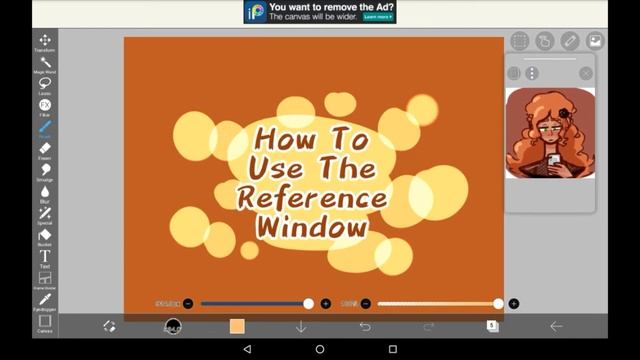 How To Use The Reference Window - Ibis Paint X!! смотреть онлайн