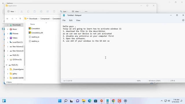 WINDOWS 11 ACTIVATION смотреть онлайн