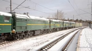 Большая сплотка тепловозов!