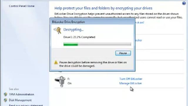 09 MCITP 70 680 Lecture 9 BitLocker & Credential Manager & Offline Files By Eng Mohamed Amin смотреть онлайн