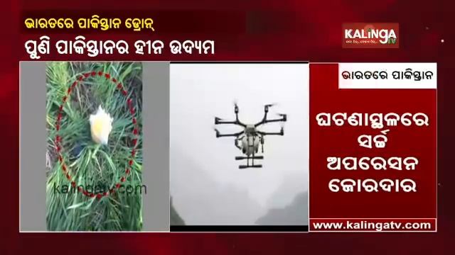 Pakistani Drone Spotted In Punjab, Returns After Border Force Opens Fire || KalingaTV