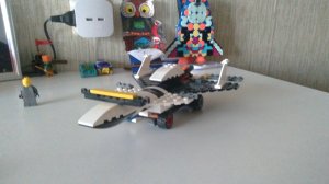 Обзор моей Lego самоделки (Лего - самолёт)