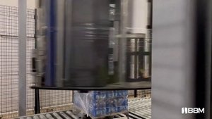 Упаковка паллет в стретч-плёнку | Паллетообмотчик ROBOPAC HELIX MAX