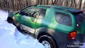 Isuzu Vehicross покатухи по царской дороге, русский остров 🏝