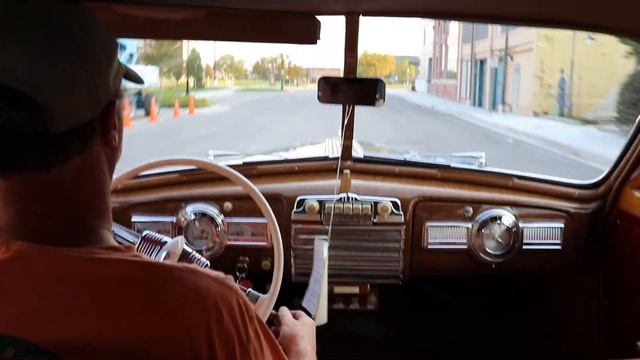 1941 Pontiac Woodie Wagon Interior Driving смотреть онлайн