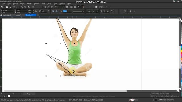 How to Create Logo with Freehand Tool - Coreldraw Tutorial with Ahsan Sabri смотреть онлайн