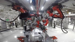 производства Tesla Model X / production Tesla Model X
