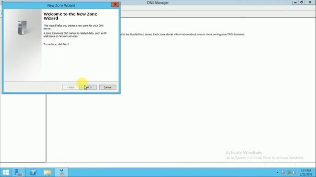 Configure Reverse Lookup Zone in windows server 2012 смотреть онлайн