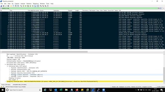 Decapsulate/decrypt IKEv2/ESP packets in the Wireshark. Paloalto Firewall was used for IKEv2 tunnel смотреть онлайн
