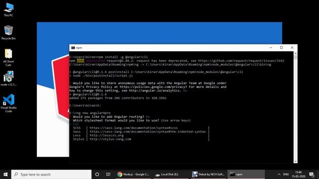 Angular 9 Tutorial - Installation || PART 1|| How to Install and Set Up Angular 9 Projects