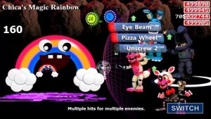 FNaF World: Fighting Chica's Magic Rainbow