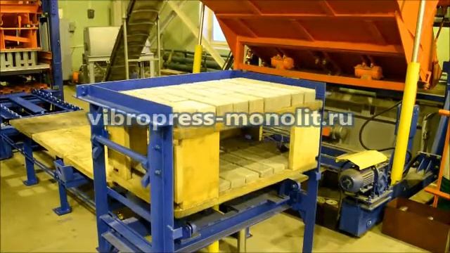 Штабелер поддонов для вибропресса Мастек смотреть онлайн