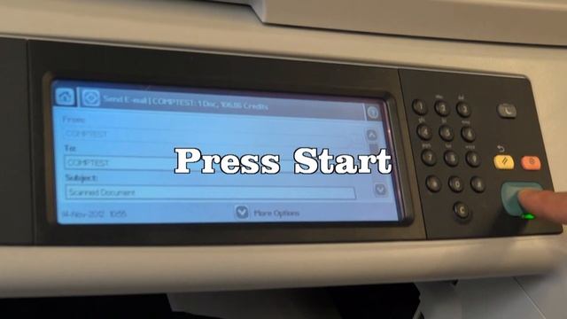 Scan to email - Datapac Printing смотреть онлайн