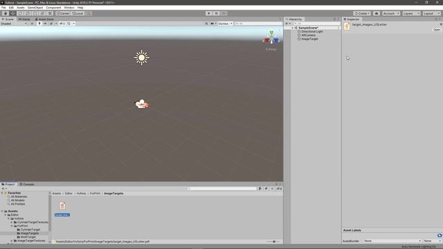 Vuforia Image Tracking - Intro to Vuforia - Unity Augmented Reality/AR смотреть онлайн