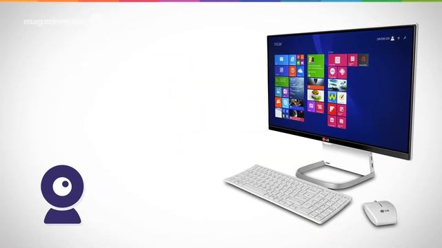 Computador All In One LG 24V550 Intel Core i5 4GB 500GB Windows 8 1 LCD 23,8 Bluetooth 4 0 смотреть онлайн