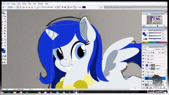 Commission- Waterdropmlp Sticker Speedpaint смотреть онлайн