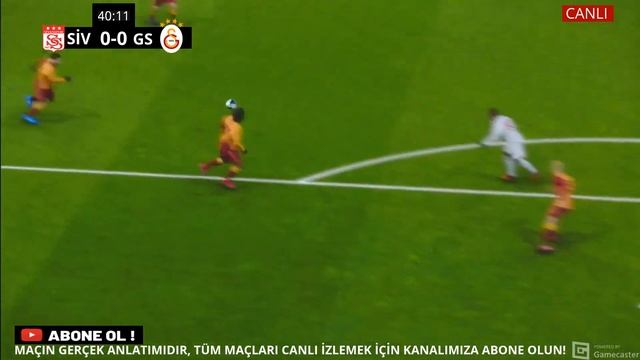 GALATASARAY SİVASSPOR MAÇI CANLI İZLE