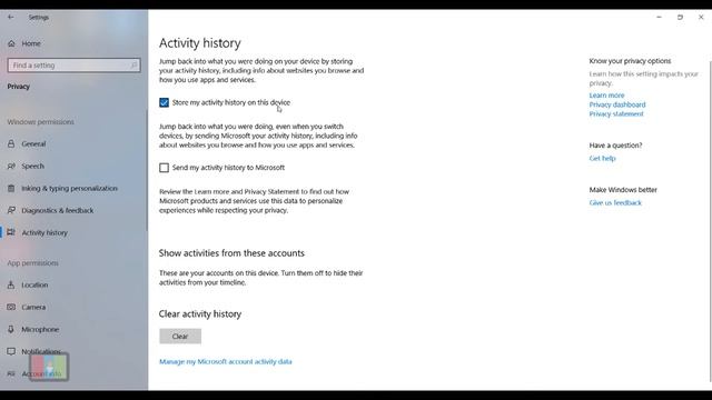 How to clear recent activities in windows 10 смотреть онлайн