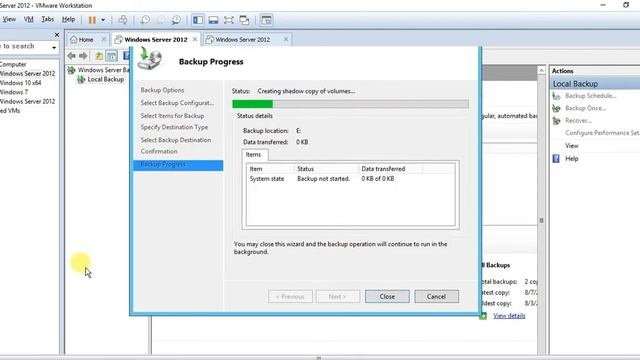 How to take backup in active directory windows server 2012 r2 | how to take system state backup смотреть онлайн