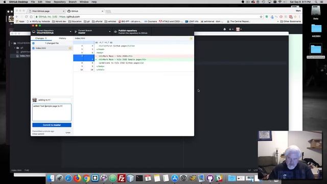 GitHub publish local repository смотреть онлайн
