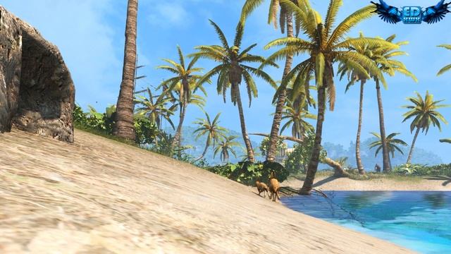 Assassin's Creed 4 Beautiful Wildlife / All Animals Close up смотреть онлайн