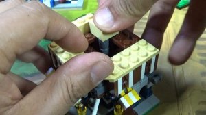 decool 카페 코너 미니 모듈러 콜렉션 레고 10230 짝퉁 조립 리뷰 Lego knockoff Mini Modulars cafe corner