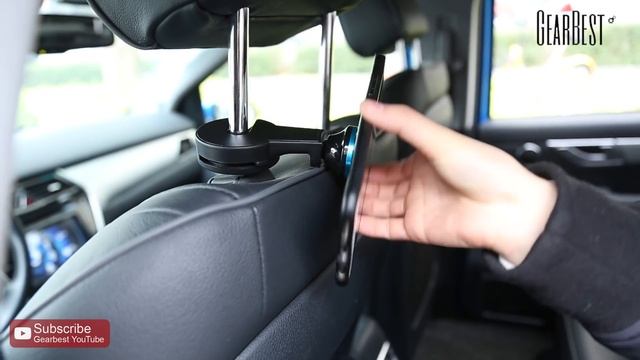 Car Backseat Headrest Magnet Holder & Hook - GearBest смотреть онлайн