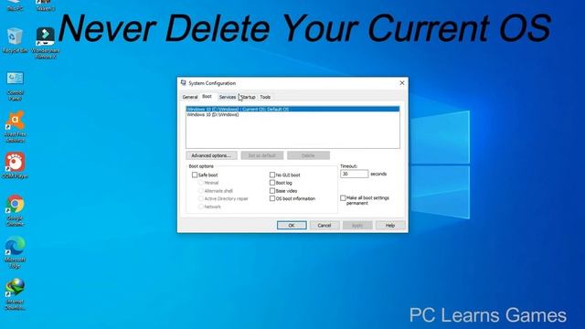 How To Remove An Operating System From Start up page Windows 10 смотреть онлайн