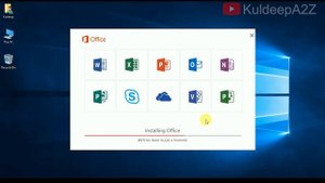 How To Download and Install Office 2016 in Windows 10 ##18 BY=KuldeepA2Z