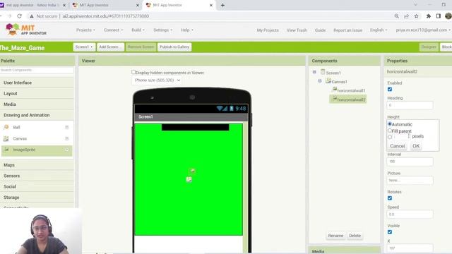 MAZE GAME | ANDROID APP DEVELOPMENT | MIT APP INVENTOR
