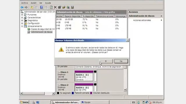 Raid 0, 1 y 5 en Windows Server 2008 смотреть онлайн