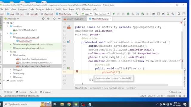 Phone Call Android Programming Tutorial смотреть онлайн