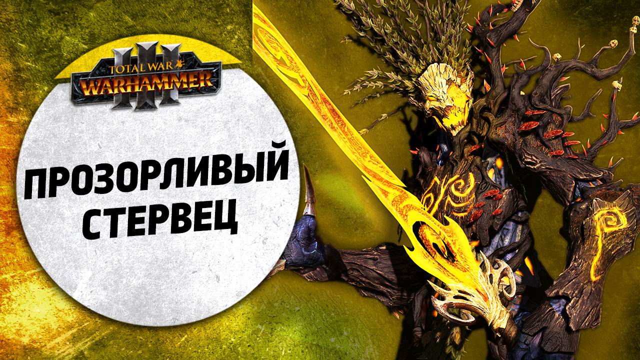 Прозорливый стервец | Лесные Эльфы vs Людоящеры | Завоевание | Total War: WARHAMMER 3