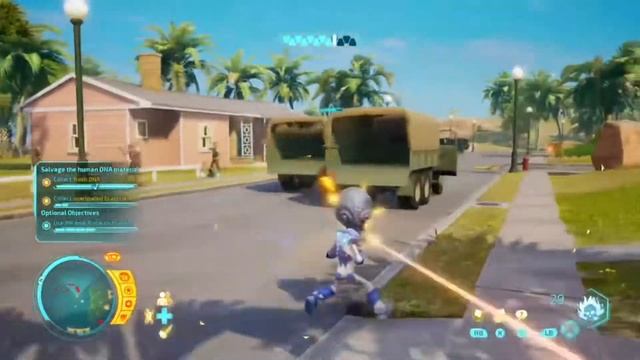 XBOX SERIES S AUTO HDR TEST|DESTROY ALL HUMANS смотреть онлайн