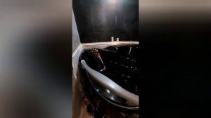 Реставрация джакузи в чёрный цвет
