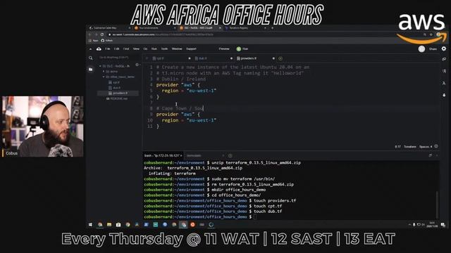 AWS Africa Office Hours смотреть онлайн
