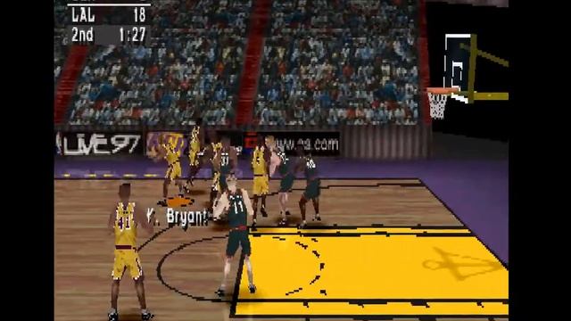 NBA Live 97 - Sony PlayStation - BizHawk 2.2 emulator - test Windows 10 смотреть онлайн