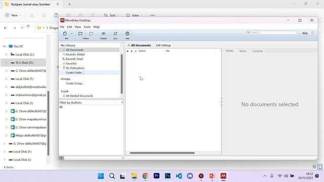 Tutorial Mendeley-Daftar Akun, Download & Install, Pembuatan Sitasi serta Daftar Pustaka Otomatis смотреть онлайн