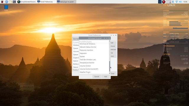 Raspberry Pi 4 Adding CPU and Temperature controls to the GUI panel смотреть онлайн