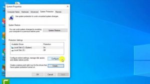 System Restore In Windows 10 || How to do System Restore on Windows