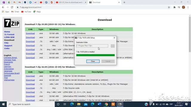 01_ How to dowload and install 7.zip смотреть онлайн