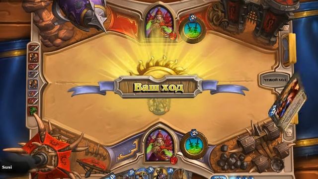 Hearthstone: Heroes of Warcraft Разбойник VS Разбойник rash колода оказалась круче смотреть онлайн