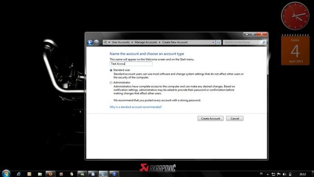 How to create a new user account in Windows 7 and Windows Vista смотреть онлайн