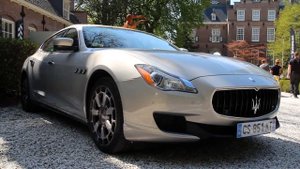 2014 Maserati Quattroporte GTS Sound - HUGE Revs